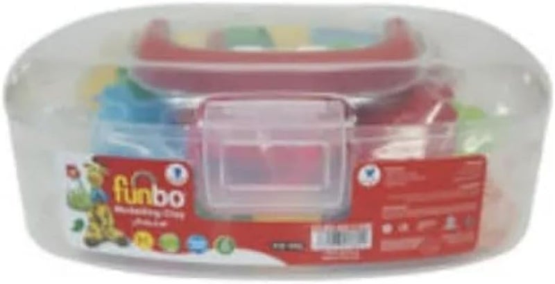 Funbo Modeling Clay Kit 400 g- Pack Of 02